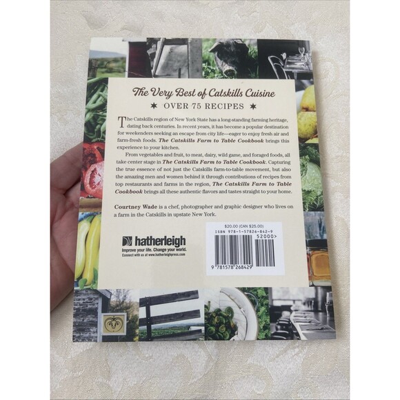 Catskills Farm to Table Cookbook : Over 75 Recipes by Courtney Wade (2020, Trade - Picture 4 of 5